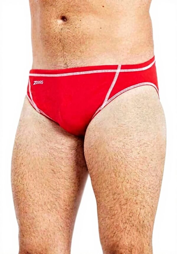 Zoggs Wire Racer Slips de Bain Homme Rouge Natation