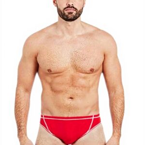 Zoggs Wire Racer Slips de Bain Homme Rouge Natation