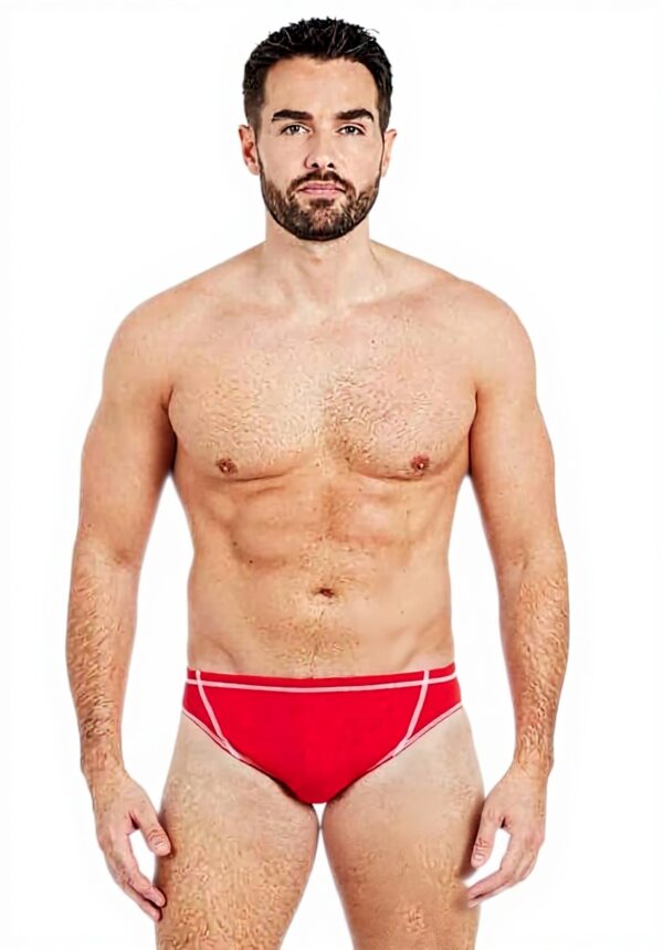 Zoggs Wire Racer Slips de Bain Homme Rouge Natation