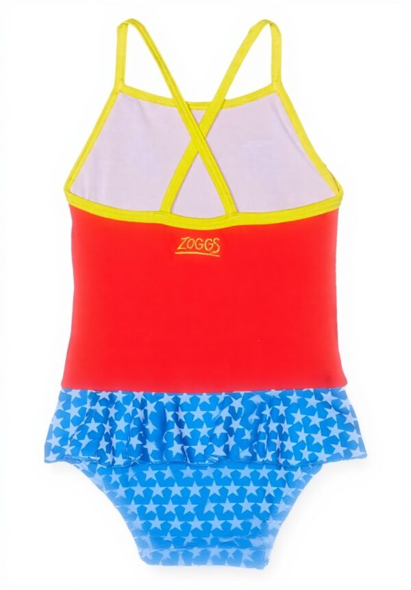 Maillot une pièce Zoggs Wonder Fille bretelles motif