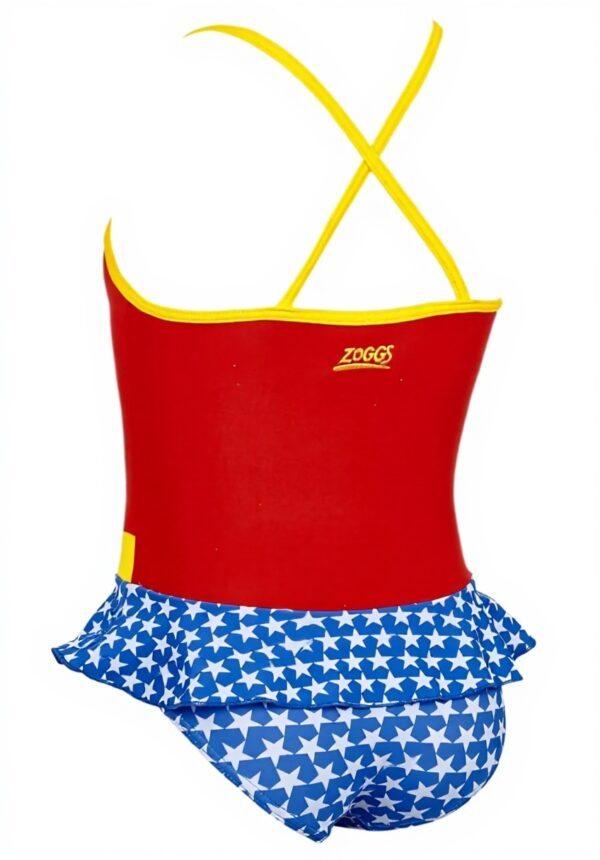 Maillot une pièce Zoggs Wonder Fille bretelles motif