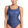 Maillot de bain une pièce Zoggs Yarra Scoopback Femme Bleu