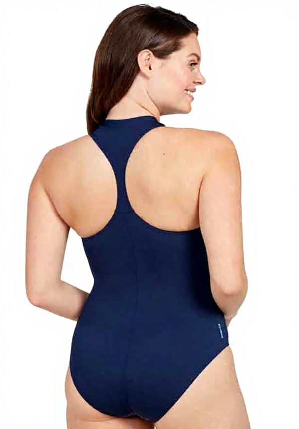 Maillot de bain femme Zoggs Zip 1 piece sport confort