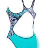 Maillot une pièce Zoggs imprimé Breakaway femme natation