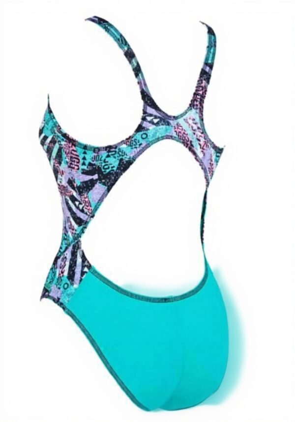 Maillot une pièce Zoggs imprimé Breakaway femme natation